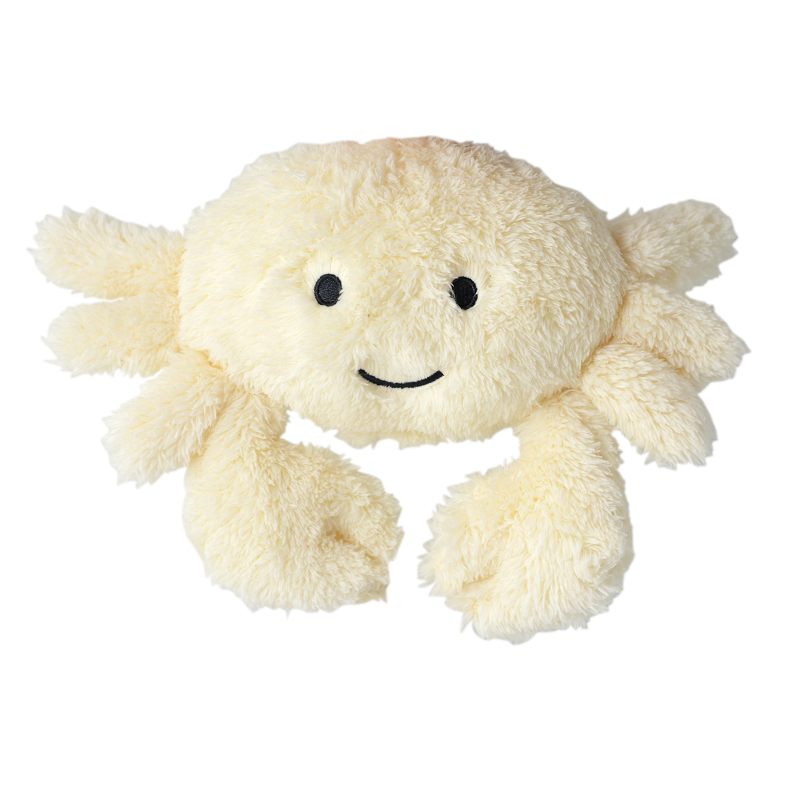 Bouillotte Peluche Crabe Aux Graines Naturelles Toucho